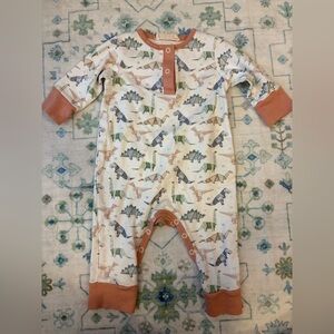 Luna & Arlo Dinosaur Print Playsuit